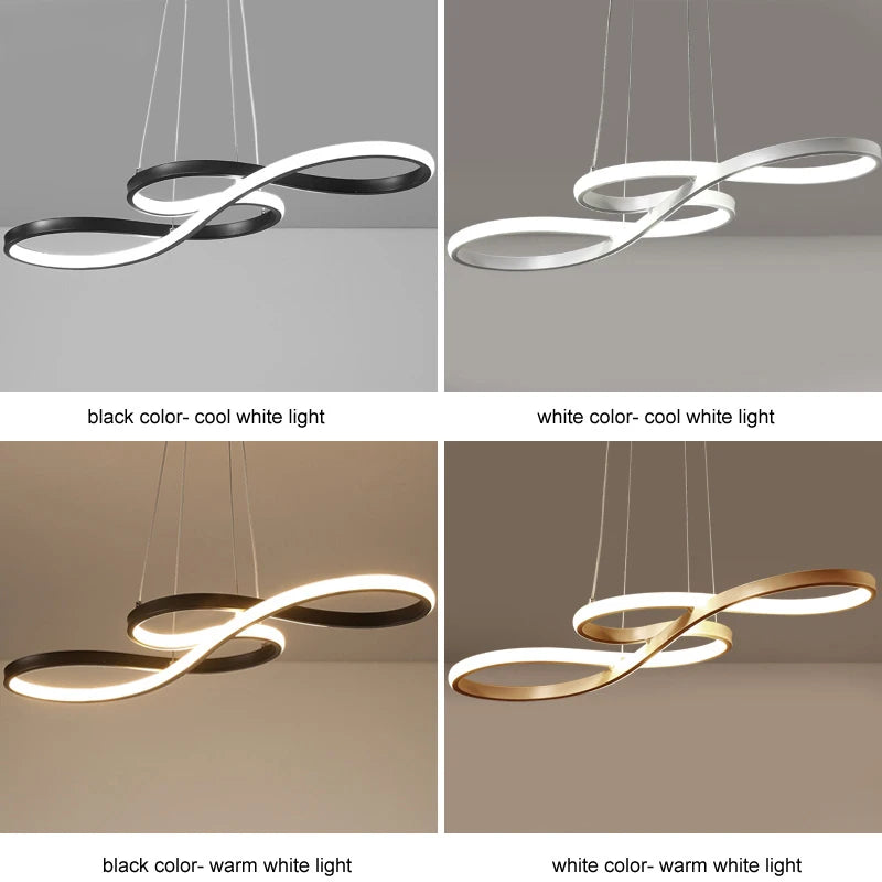 Modern LED Függesztő Lámpa Étkezőhöz és Szigetkonyhához