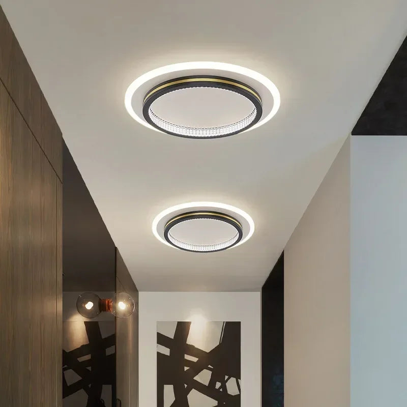 Kristály Mennyezeti Lámpa – Nordic Minimalist LED Folyosóra és Nappaliba