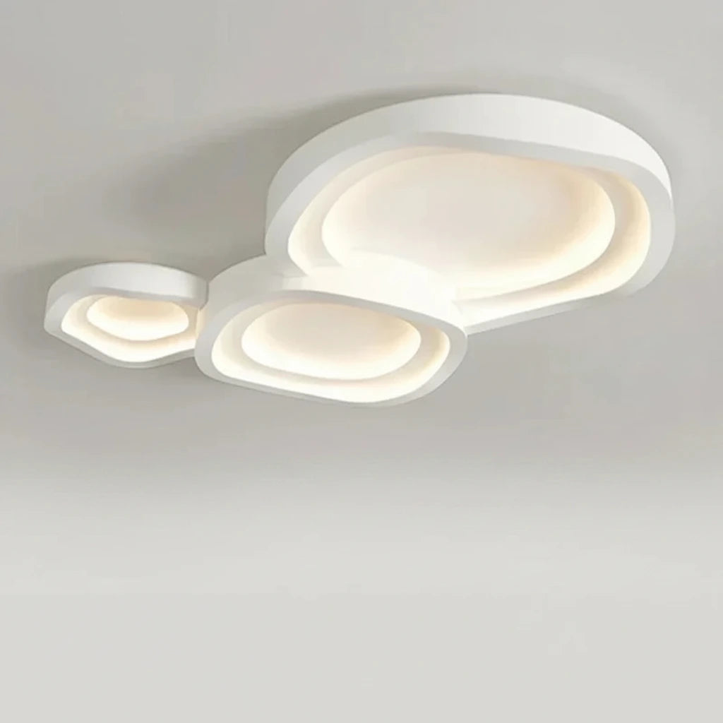 Nordic Minimalista LED Mennyezeti Lámpa – 40–60 cm Dimmelhető