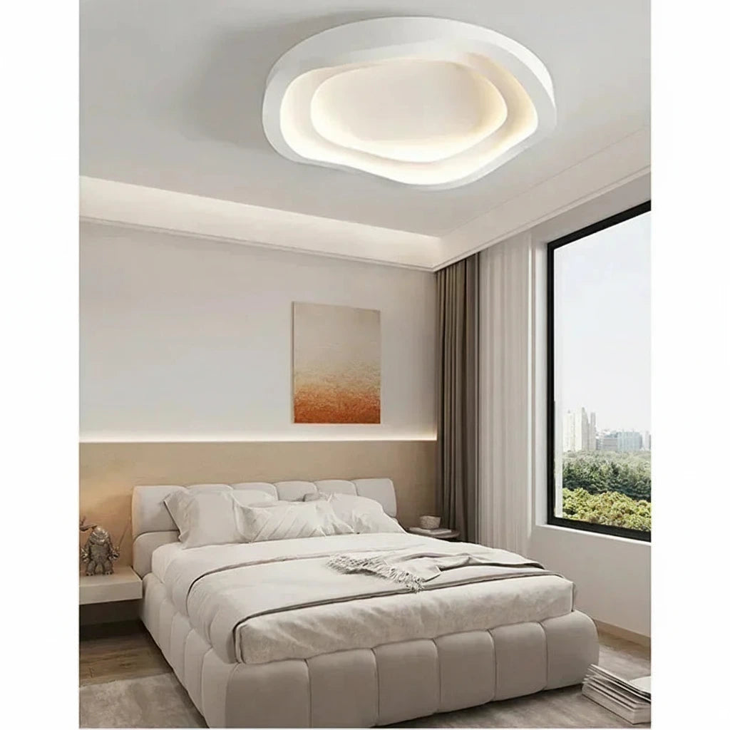 Nordic Minimalista LED Mennyezeti Lámpa – 40–60 cm Dimmelhető