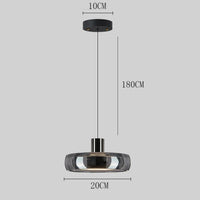 Modern Függőlámpa Étkezőasztal Fölé XL – LED, 1–4 Karos, Táv- és APP-vezérelt