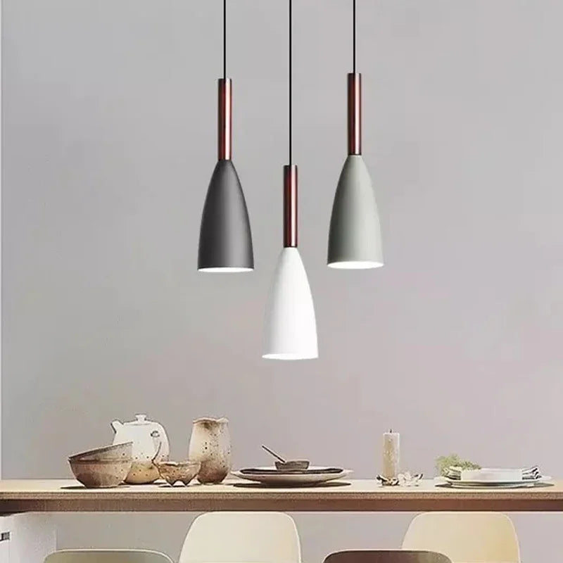 Nordic Minimál Függesztő Lámpa – E27 Edison Többszínű