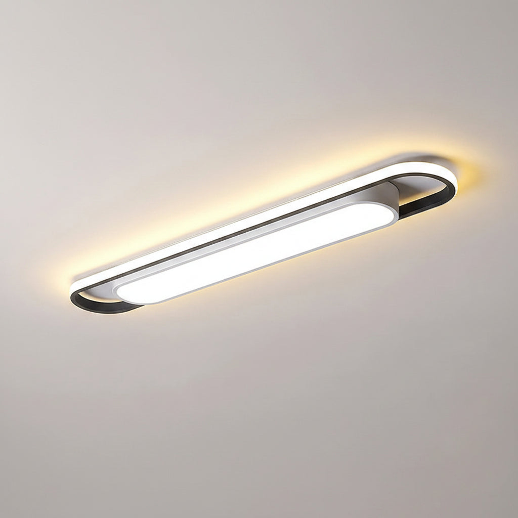 LED Téglalap Fénysáv – Modern Folyosó és Lépcsőház Mennyezeti Lámpa