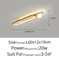 LED Mennyezeti Lámpa Ovális Gömbös – Családi Nappaliba és Konyhába