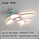 Repülős Gyerekszobai Mennyezeti Lámpa – LED Ventilátor Lámpával, Kék/Zöld/Rózsaszín