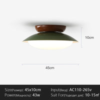 Modern LED Mennyezeti Csillár – Sárga/Zöld/Króm, Dimmelhető