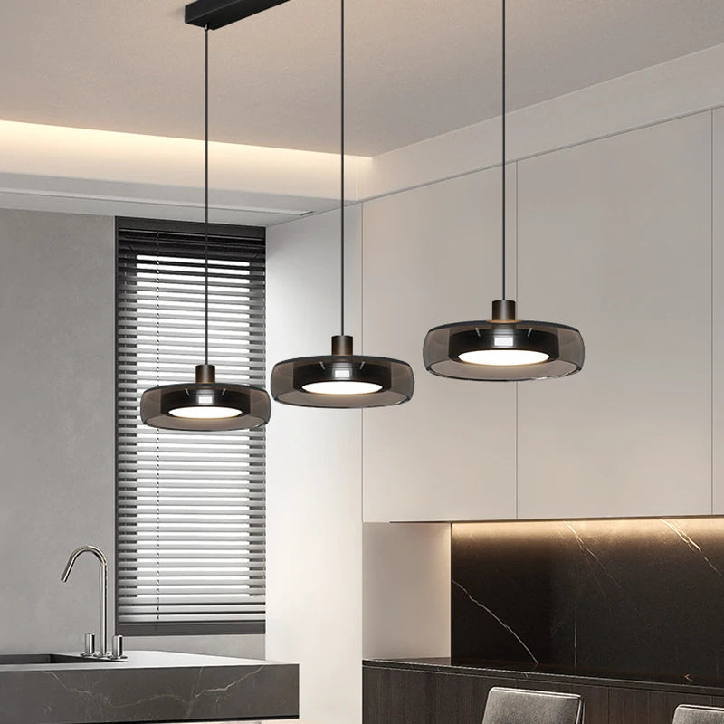 Modern Függőlámpa Étkezőasztal Fölé XL – LED, 1–4 Karos, Táv- és APP-vezérelt