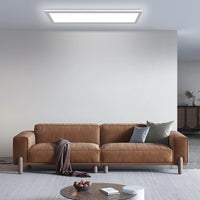 LED Flat Panel Mennyezeti Lámpa – 24W Távirányítós Dimmer, 2400 lm, Nappaliba és Hálószobába