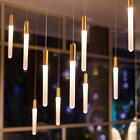 Nordic Alumínium LED Csillár – Lépcsőházi Függő Lámpa 1–30 Fejes