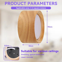GX53 Fa Downlight LED Mennyezeti Lámpa – Beépíthető Spot