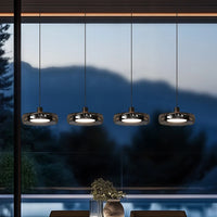 Modern Függőlámpa Étkezőasztal Fölé XL – LED, 1–4 Karos, Táv- és APP-vezérelt
