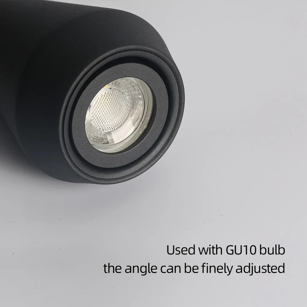 GU10 Luxus Függő Lámpa – Modern Fekete/Fehér LED Étkezőbe és Hálószobába