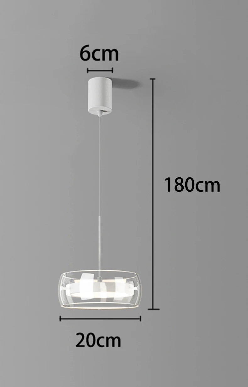 Modern Üveg és Fém Multi-Fejes Csillár – 1–5 Fejes LED Nappaliba