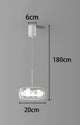 Modern Üveg és Fém Multi-Fejes Csillár – 1–5 Fejes LED Nappaliba