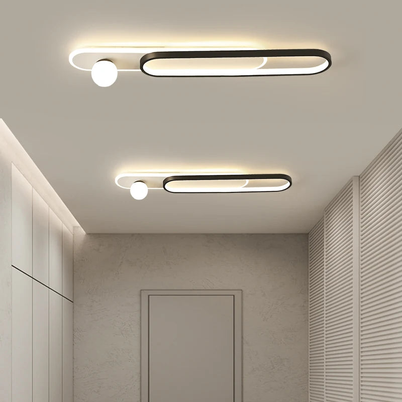 LED Mennyezeti Lámpa Ovális Gömbös – Családi Nappaliba és Konyhába