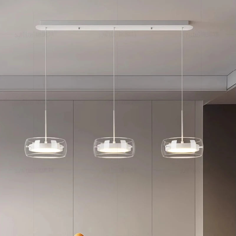 Modern Üveg és Fém Multi-Fejes Csillár – 1–5 Fejes LED Nappaliba