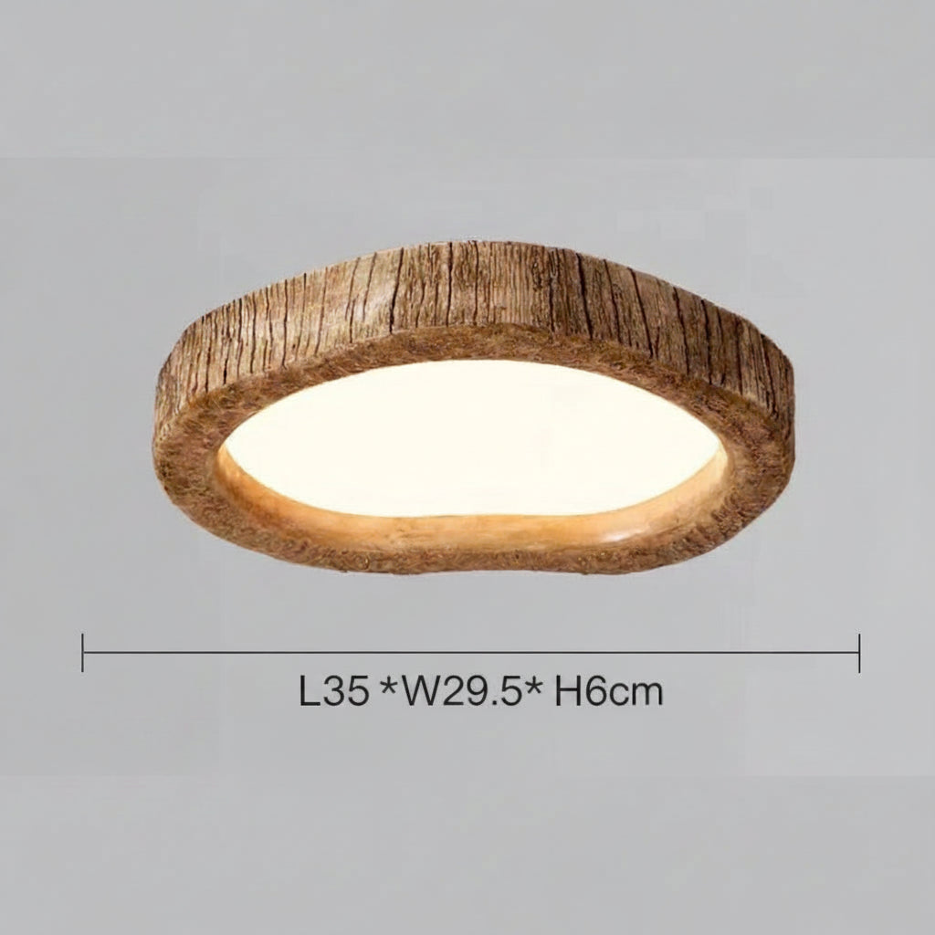Nordic Designer Fa LED Mennyezeti Lámpa – Étkezőbe és Nappaliba