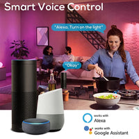 Okos RGBCCT LED Mennyezeti Spotlámpa – 360° Forgatható, Alexa és Google Kompatibilis