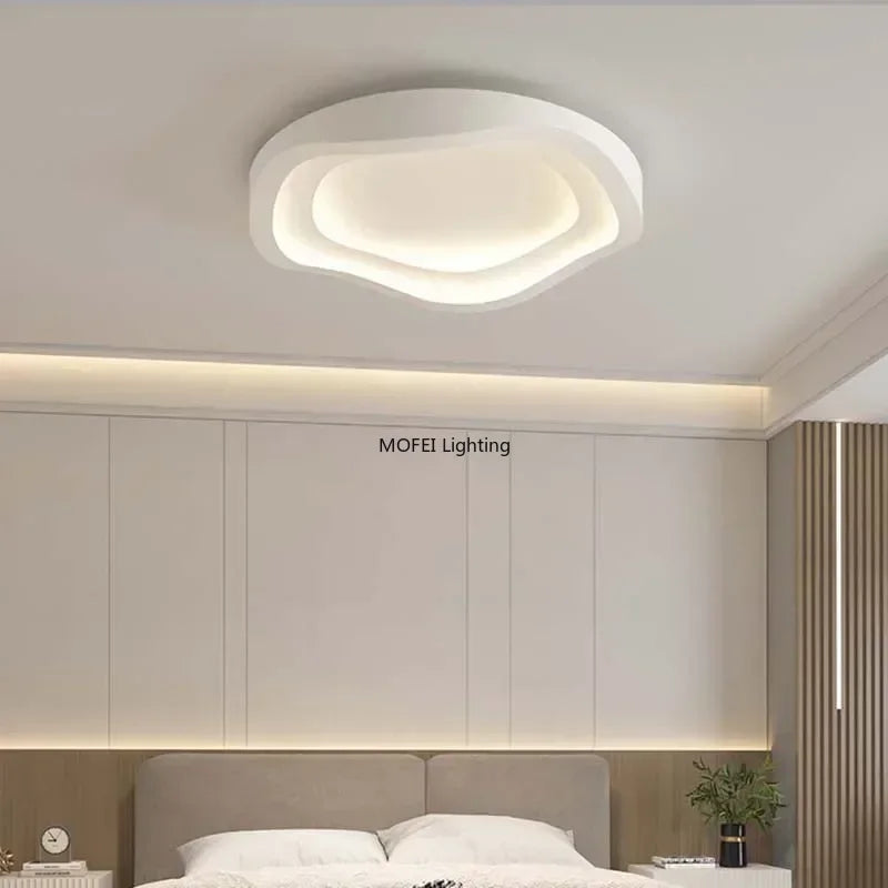 Nordic Minimalista LED Mennyezeti Lámpa – 40–60 cm Dimmelhető