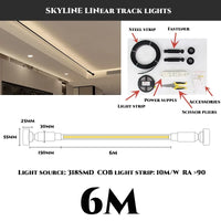 DIY LED Vonalás Lámpa – Modern Minimalista Fénysáv Mennyezetre