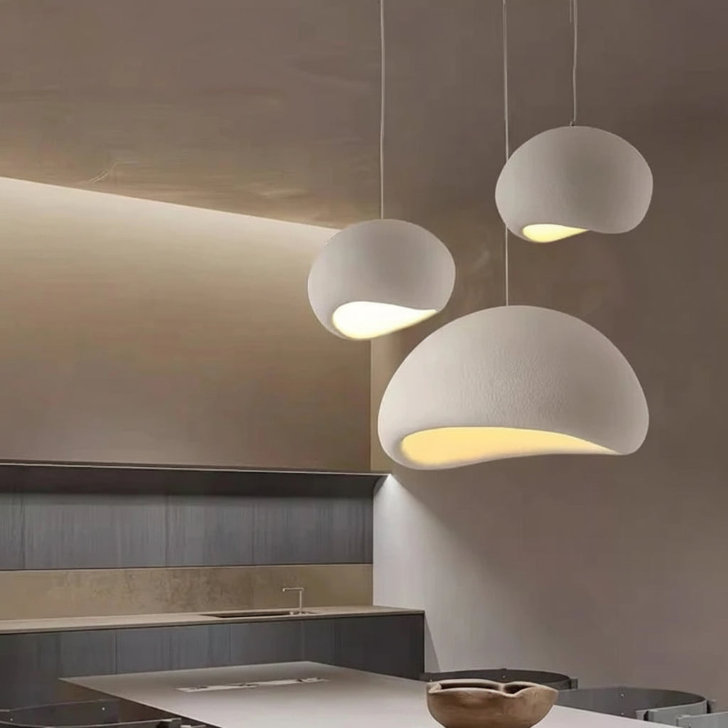 Wabi-Sabi Függesztő Lámpa – Modern E27 LED Csillár