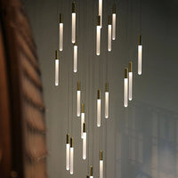 Nordic Alumínium LED Csillár – Lépcsőházi Függő Lámpa 1–30 Fejes