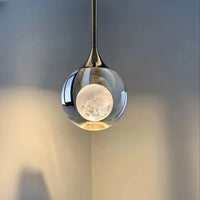 Hold Kristály Függőlámpa LED – Modern Luxus Hálószobába Étkezőbe