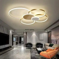 Ultravékony LED Mennyezeti Lámpa – Dimmelhető Nyílt Csillár 58–80 cm