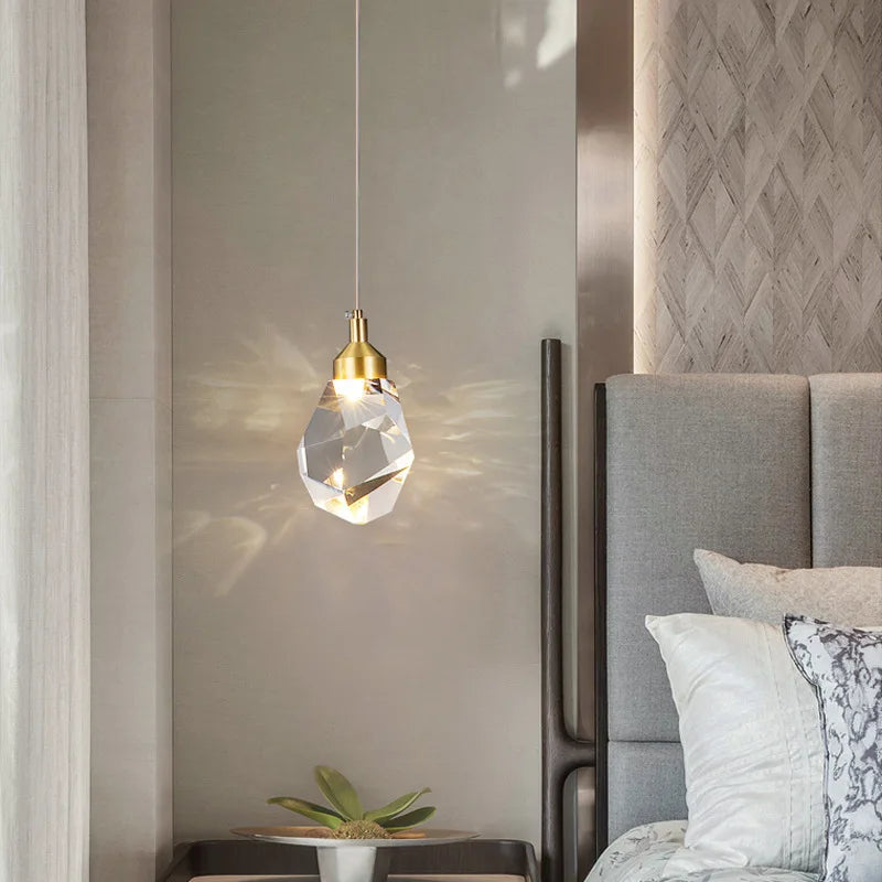Kristály Nordic LED Csillár – Lágyan Fényőző Nappaliba és Hálószobába