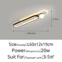 LED Mennyezeti Lámpa Ovális Gömbös – Családi Nappaliba és Konyhába