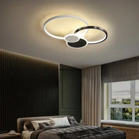 Ultravékony LED Mennyezeti Lámpa – Dimmelhető Nyílt Csillár 58–80 cm
