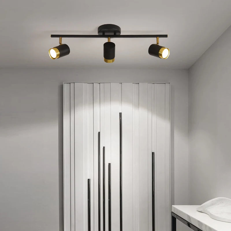 Fekete Fehér LED Csillár Modern – 3-5 Karos Nappaliba Folyosóra