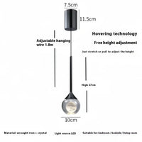 Hold Kristály Függőlámpa LED – Modern Luxus Hálószobába Étkezőbe