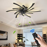 Mennyezeti Ventilátor Lámpával – Csendes DC Motor, APP és Távirányítós Dimmer