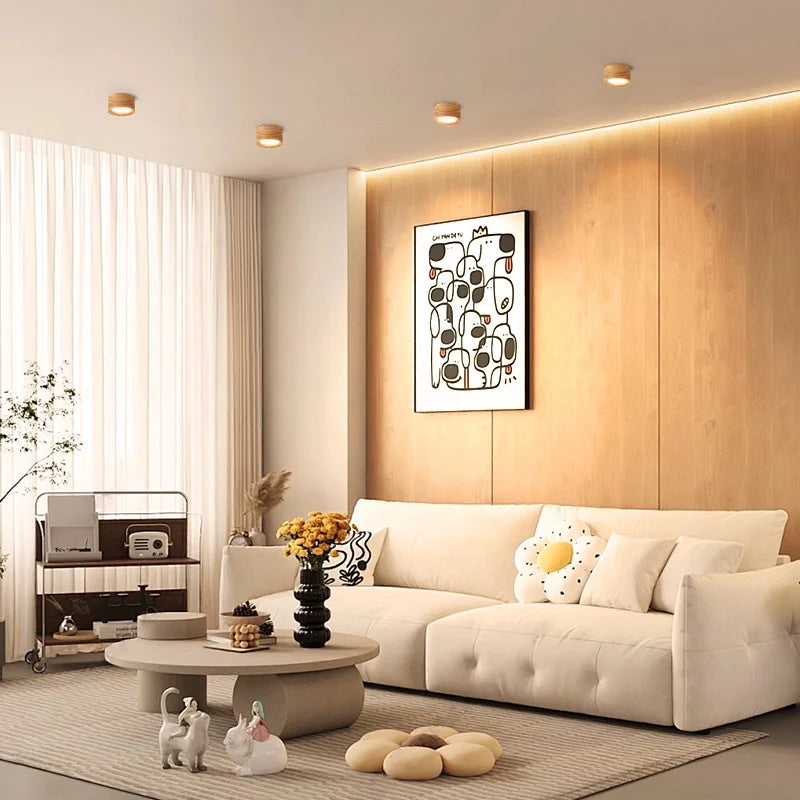 GX53 Fa Downlight LED Mennyezeti Lámpa – Beépíthető Spot