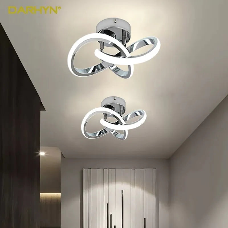 LED Fénysáv Mennyezeti Lámpa – Modern Minimalista Erkkélyre és Bejárathoz