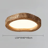 Nordic Designer Fa LED Mennyezeti Lámpa – Étkezőbe és Nappaliba