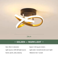 LED Fénysáv Mennyezeti Lámpa – Modern Minimalista Erkkélyre és Bejárathoz