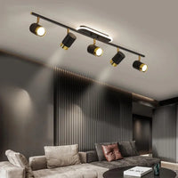 Fekete Fehér LED Csillár Modern – 3-5 Karos Nappaliba Folyosóra