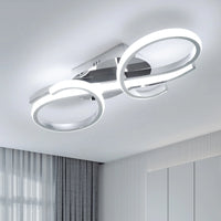 Geometriai LED Csillár – 36W Kreativ Formájú Akril Nappaliba