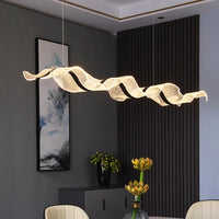 Modern Függőlámpa Nappaliba és Étkezőbe – LED, Táv- és APP-vezérelt (100–220 cm)