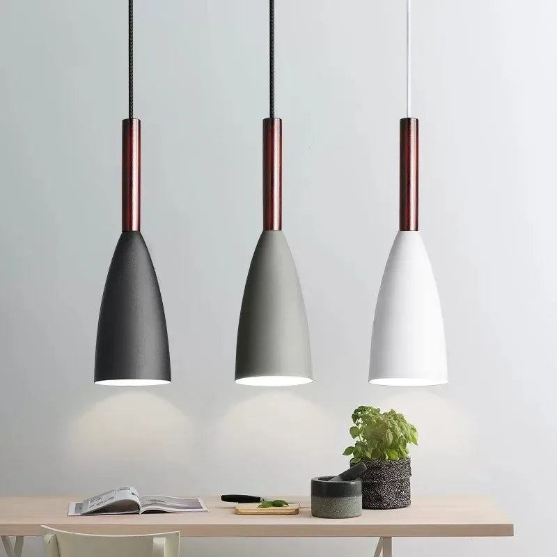 Nordic Minimál Függesztő Lámpa – E27 Edison Többszínű