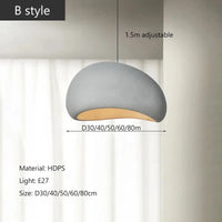 Wabi-Sabi Függesztő Lámpa – Modern E27 LED Csillár
