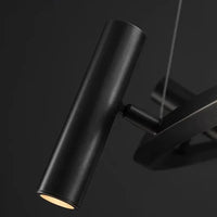 Nordic Design LED Csillár – Fém Függőlámpa Nappaliba és Étkezőbe (6/8/10 karos)