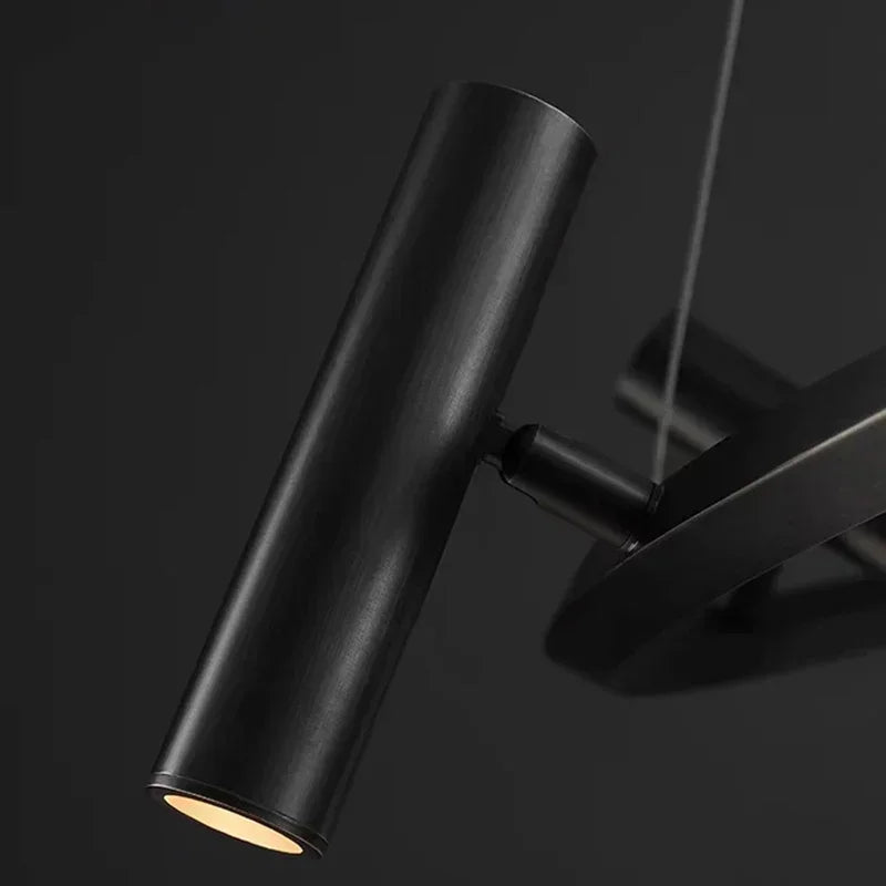 Nordic Design LED Csillár – Fém Függőlámpa Nappaliba és Étkezőbe (6/8/10 karos)