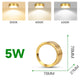 Arany LED Downlight Spotlámpa – Vékony Felületre Szerelt, Háromszinű, 5–25W