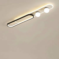 LED Mennyezeti Lámpa Ovális Gömbös – Családi Nappaliba és Konyhába