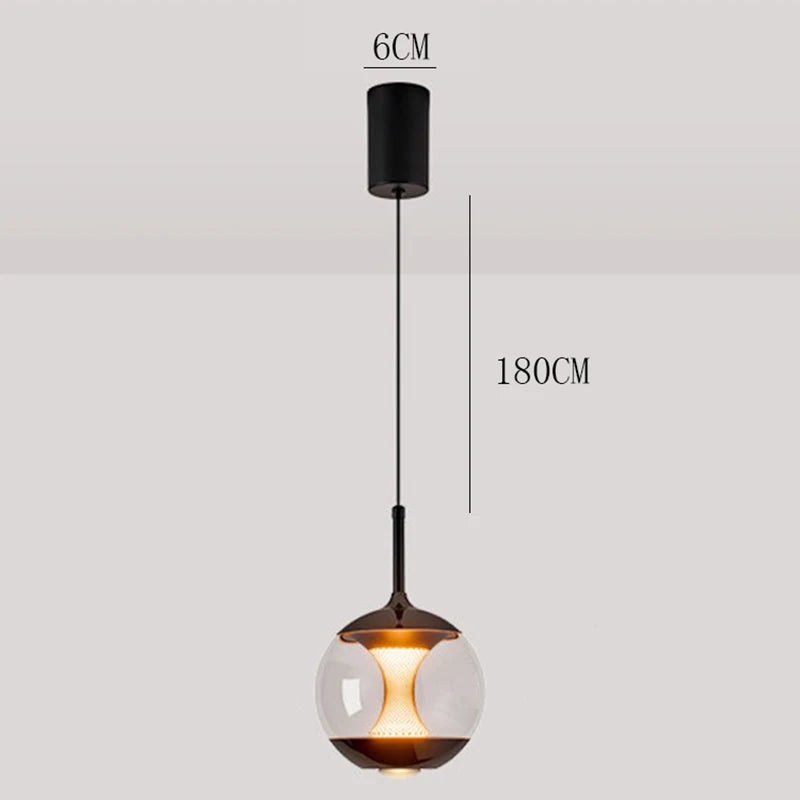 Modern Függőlámpa Étkezőasztal Fölé Kompakt – LED, 1–3 Karos