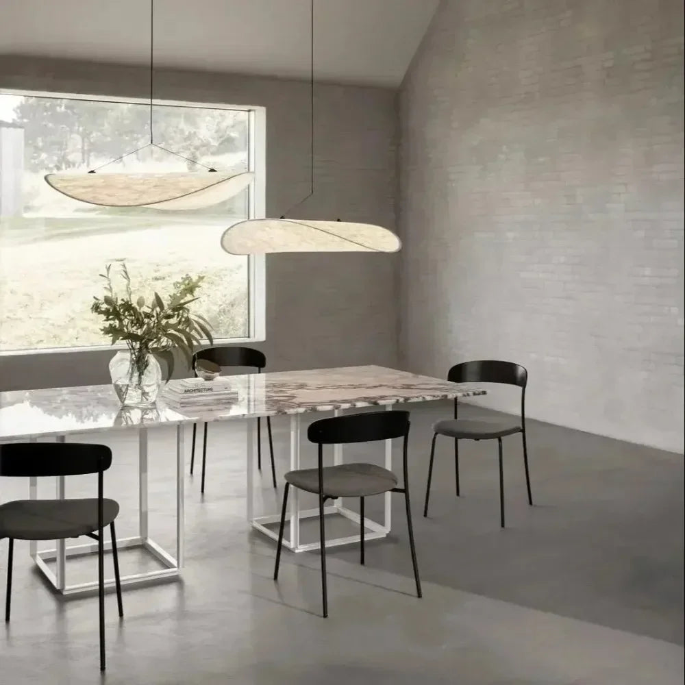 Nordik Kerek Függő Csillár – Modern LED Lámpa Étkezőbe és Nappaliba, 6 Méretben