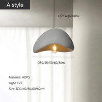 Wabi-Sabi Függesztő Lámpa – Modern E27 LED Csillár
